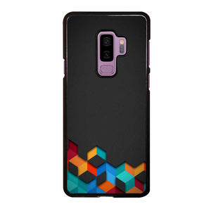 3D CUBES ABSTRACT Samsung Galaxy S9 Plus Case
