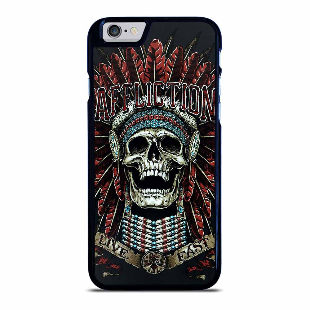AFFLICTION SKULL INDIAN iPhone 6 / 6S Case