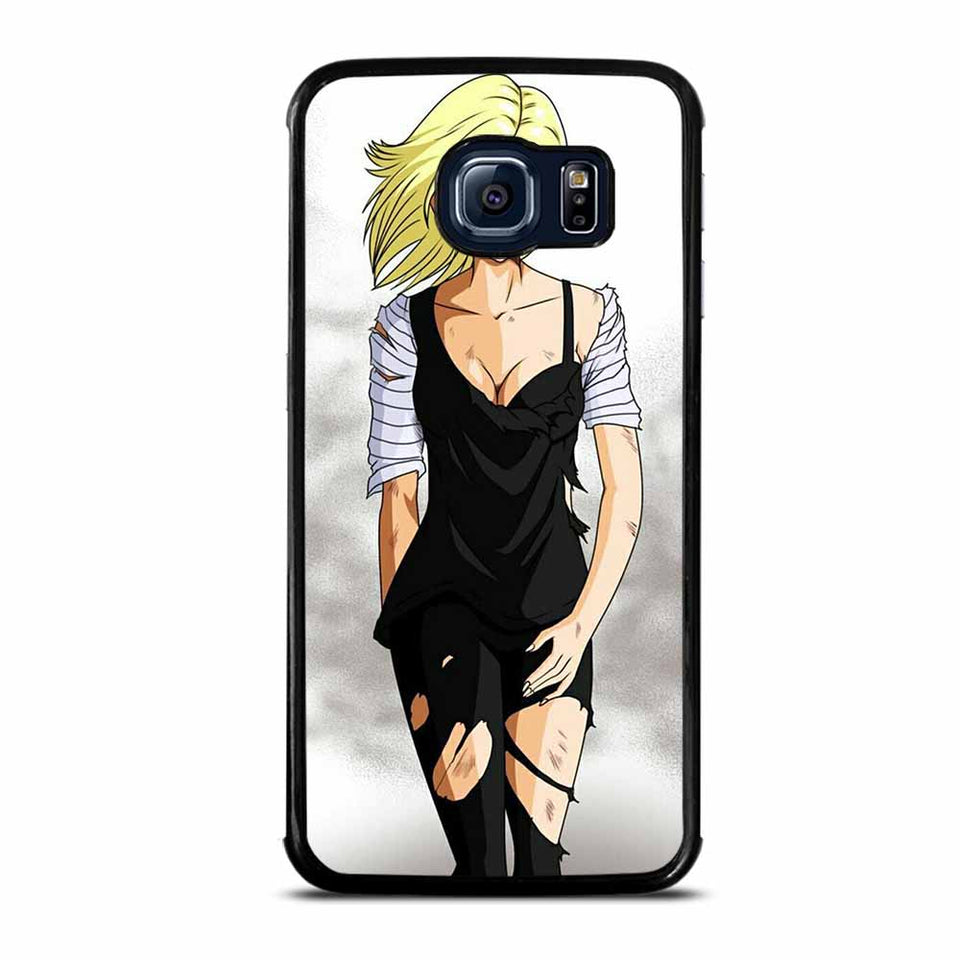 ANDROID 18 SEXY Samsung Galaxy S6 Edge Case