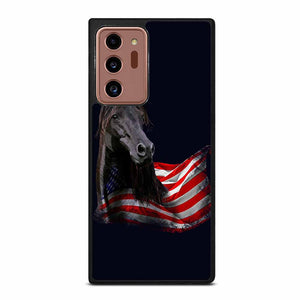 American flag usa horse Samsung Galaxy Note 20 Ultra Case
