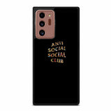 Anti social social club Samsung Galaxy Note 20 Ultra Case