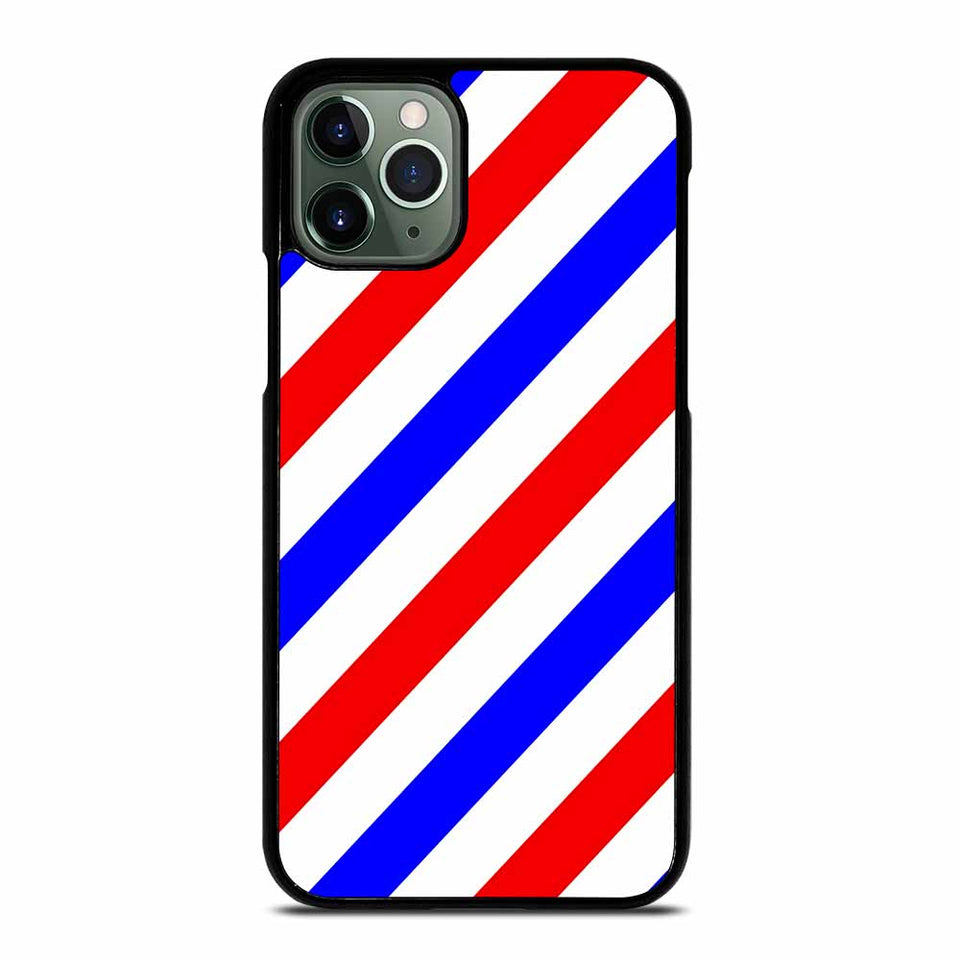BARBER POLE HAIR CUT FLAG iPhone 11 Pro Max Case