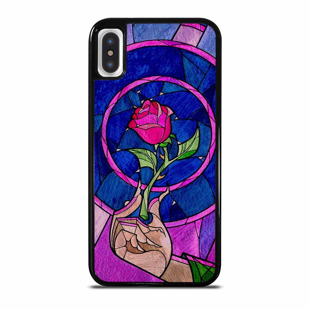 BEAUTY AND THE BEAST ROSE iPhone X / XS case