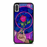 BEAUTY AND THE BEAST ROSE iPhone X / XS case
