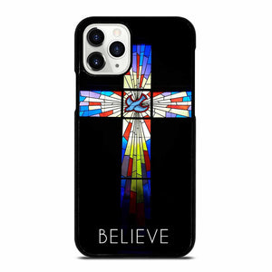 BELIEVE CROSS BIBLE JESUS CHRISTIAN iPhone 11 Pro Case