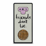BEST FRIENDS DON'T LIE WAFFLE STRANGER THINGS Samsung Galaxy Note 9 case
