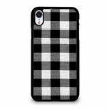 BLACK AND WHITE BUFFALO iPhone XR Case