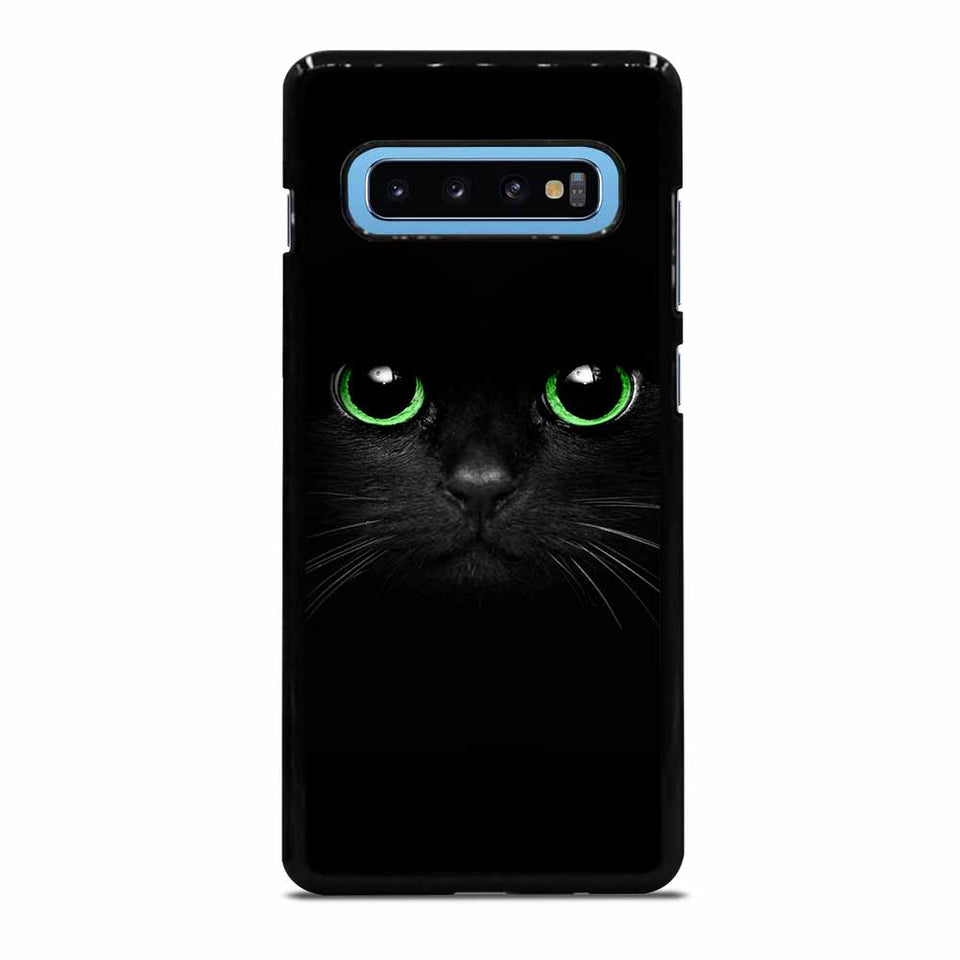 BLACK CAT FACE Samsung Galaxy S10 Plus Case