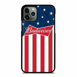 BUDWEISER AMERICAN FLAG LOGO iPhone 11 Pro Max Case