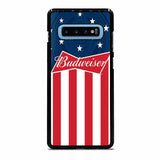 BUDWEISER AMERICAN FLAG LOGO Samsung Galaxy S10 Plus Case