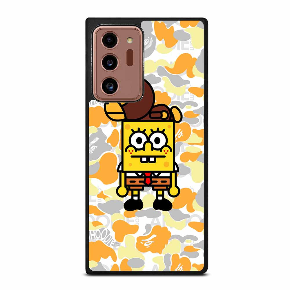 Bape x spongebob bape x spongebob Samsung Galaxy Note 20 Ultra Case