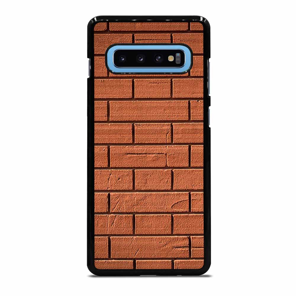 Brick Pattern white-iPHONE Samsung Galaxy S10 Plus Case