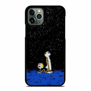 CALVIN AND HOBBES LOOKING THE STAR iPhone 11 Pro Max Case