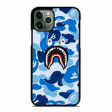 CAMO BAPE SHARK BLUE iPhone 11 Pro Max Case