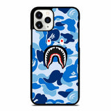 CAMO BAPE SHARK BLUE iPhone 11 Pro Case