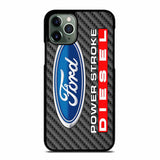 CARBON ORD POWERSTROKE DIESEL LOGO iPhone 11 Pro Max Case