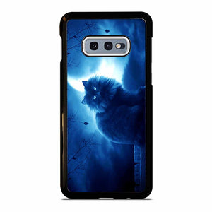 CAT IN THE NIGHT Samsung Galaxy S10e case