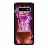 CHESHIRE CAT CUP SMOKE TEA Samsung Galaxy S10 Plus Case