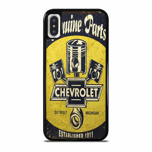 CHEVY RETRO CAR POSTER iPhone X / XS case