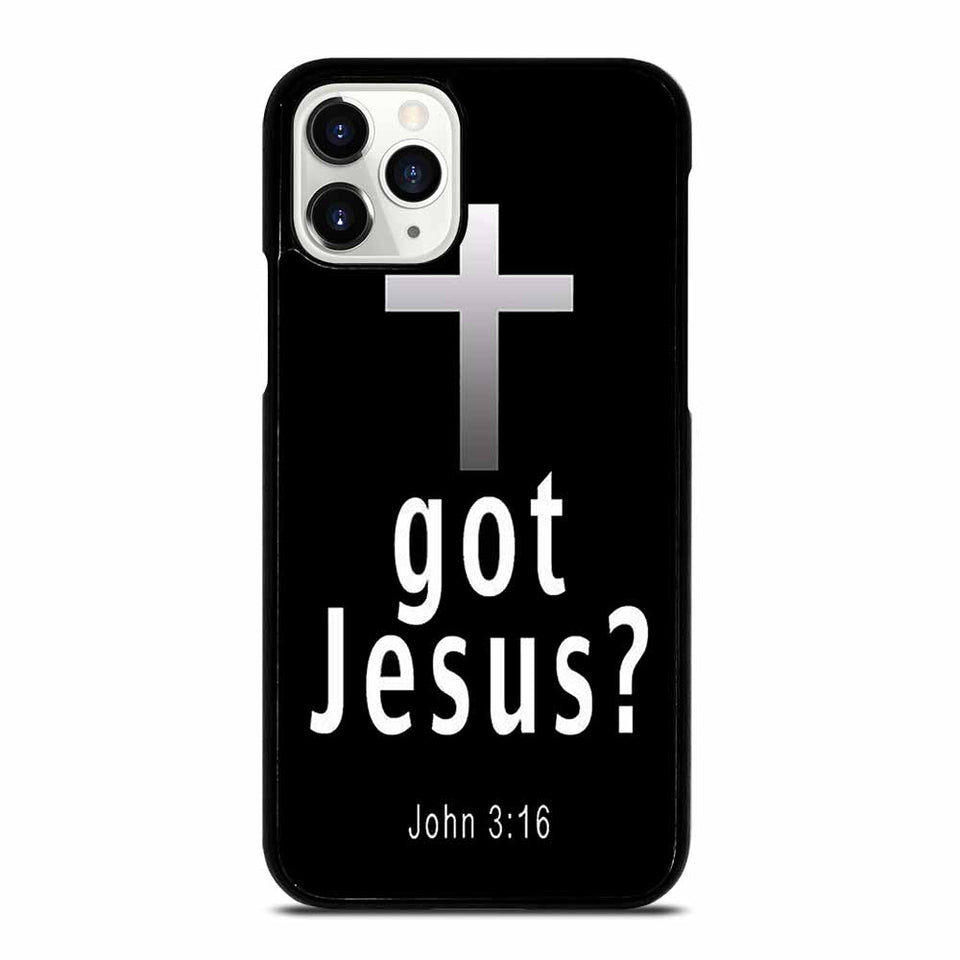 CHRISTIAN CROSS JESUS BIBLE VERSE iPhone 11 Pro Case