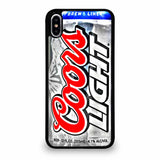 COORS LIGHT BEER #1 iPhone XS Max case