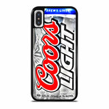 COORS LIGHT BEER #1 iPhone X / XS case