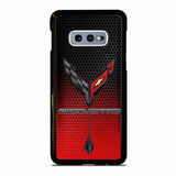 CORVETTE C8 BLACK RED Samsung Galaxy S10e case