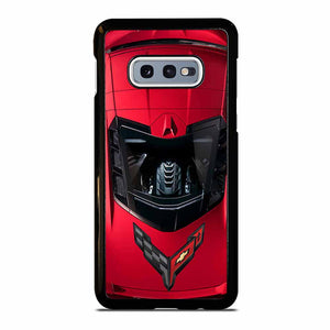 CORVETTE C8 RED Samsung Galaxy S10e case