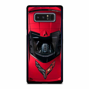 CORVETTE C8 RED Samsung Galaxy Note 8 case