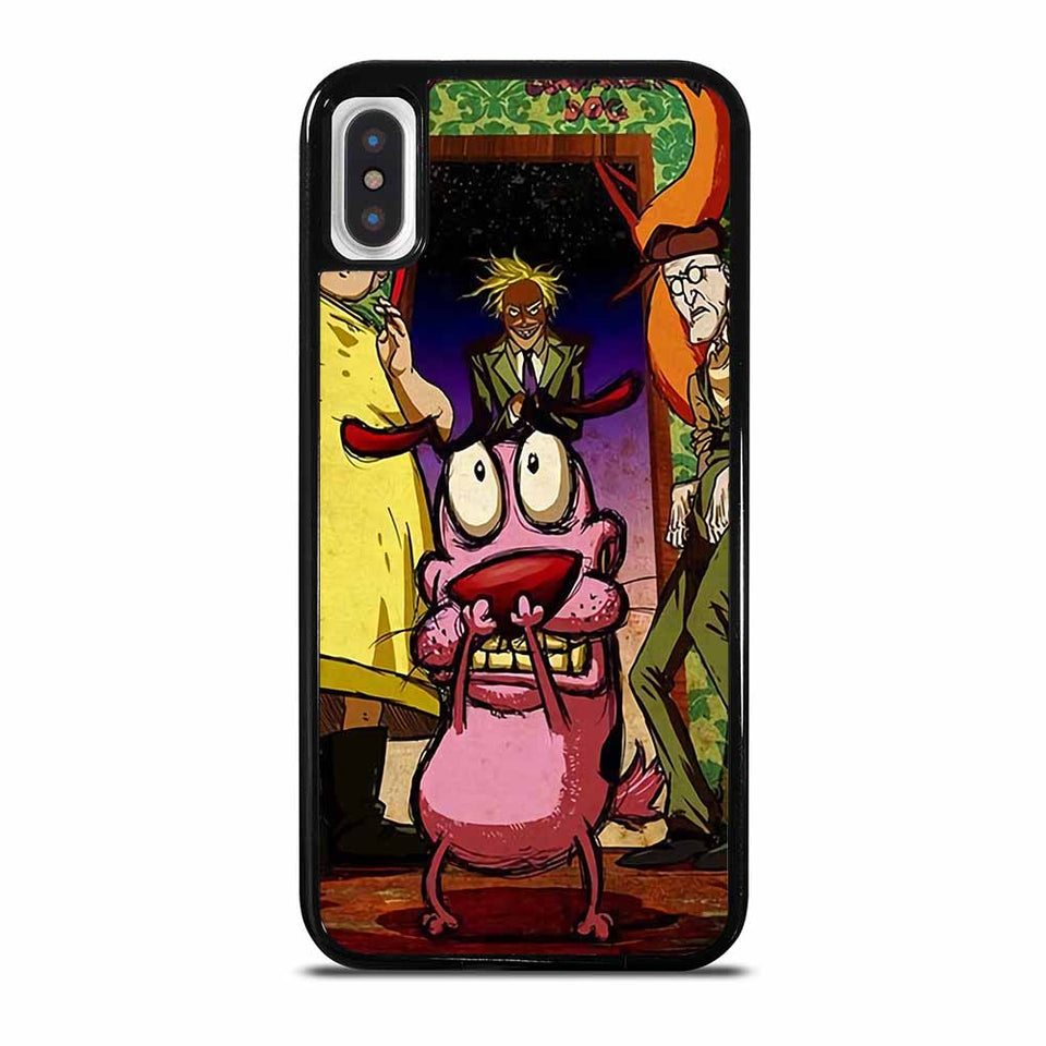 COURAGE THE COWARDLY DOG iPhone X / XS case