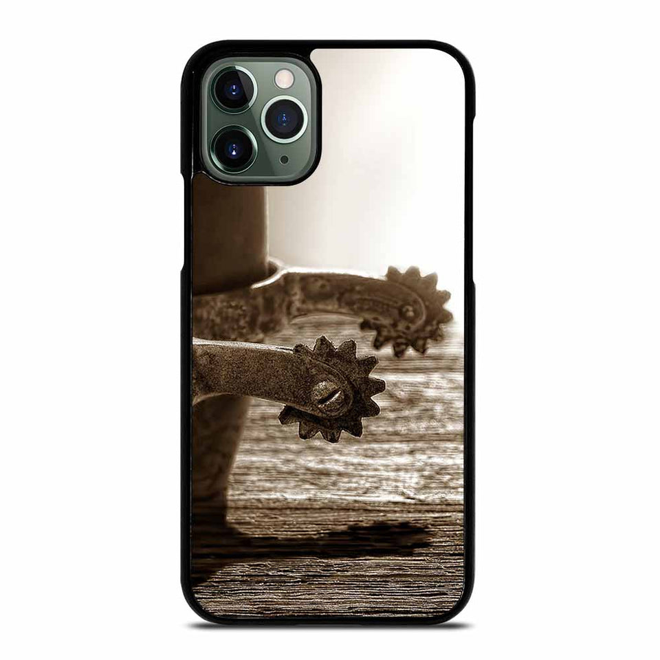 COWBOY COWGIRL SPURS iPhone 11 Pro Max Case