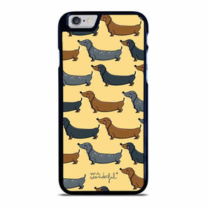 DACHSHUND SILHOUETTE PUPPIES DOG #1 iPhone 6 / 6S Case