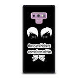 DAN AND PHIL CAT WHISKERS Samsung Galaxy Note 9 case