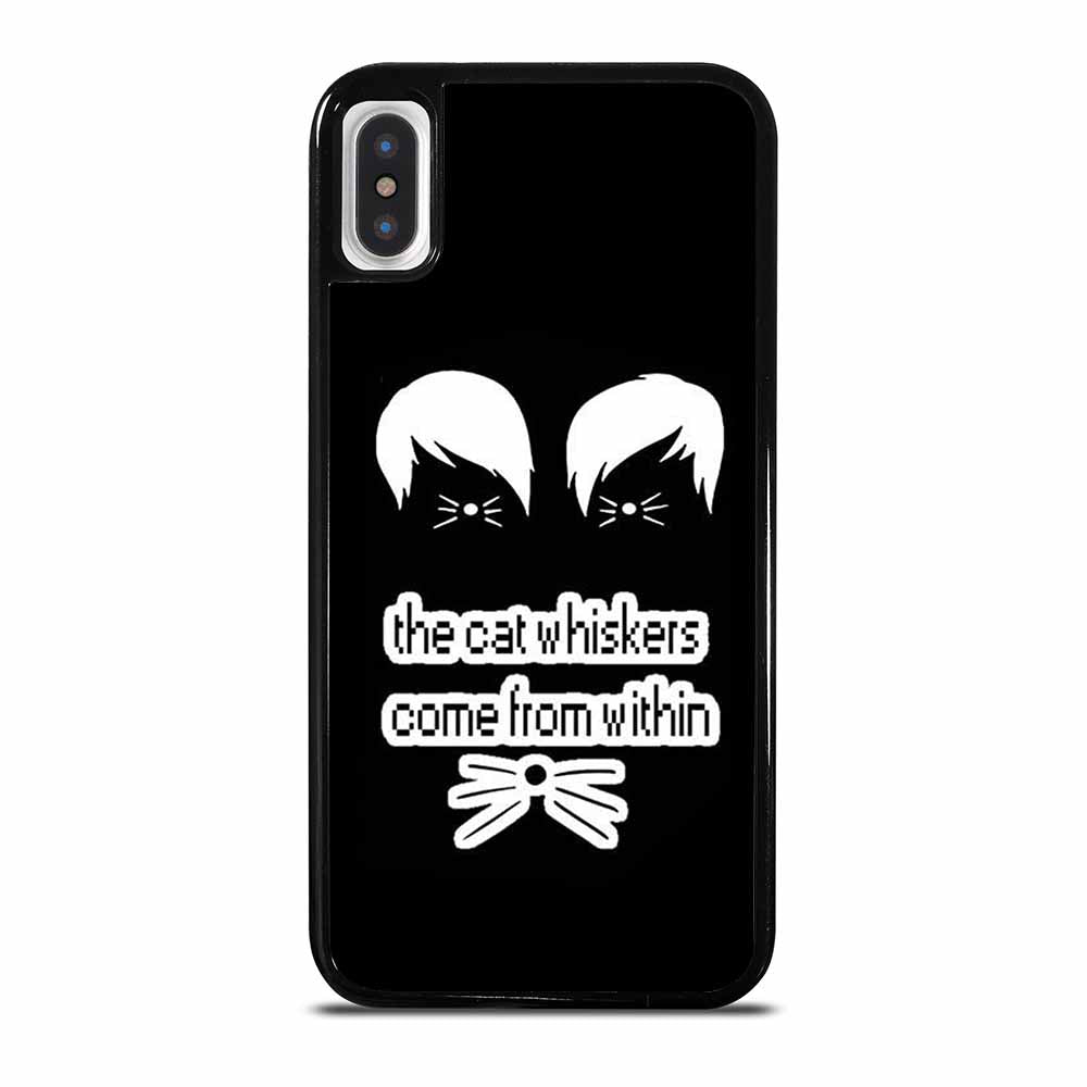 DAN AND PHIL CAT WHISKERS iPhone X / XS case