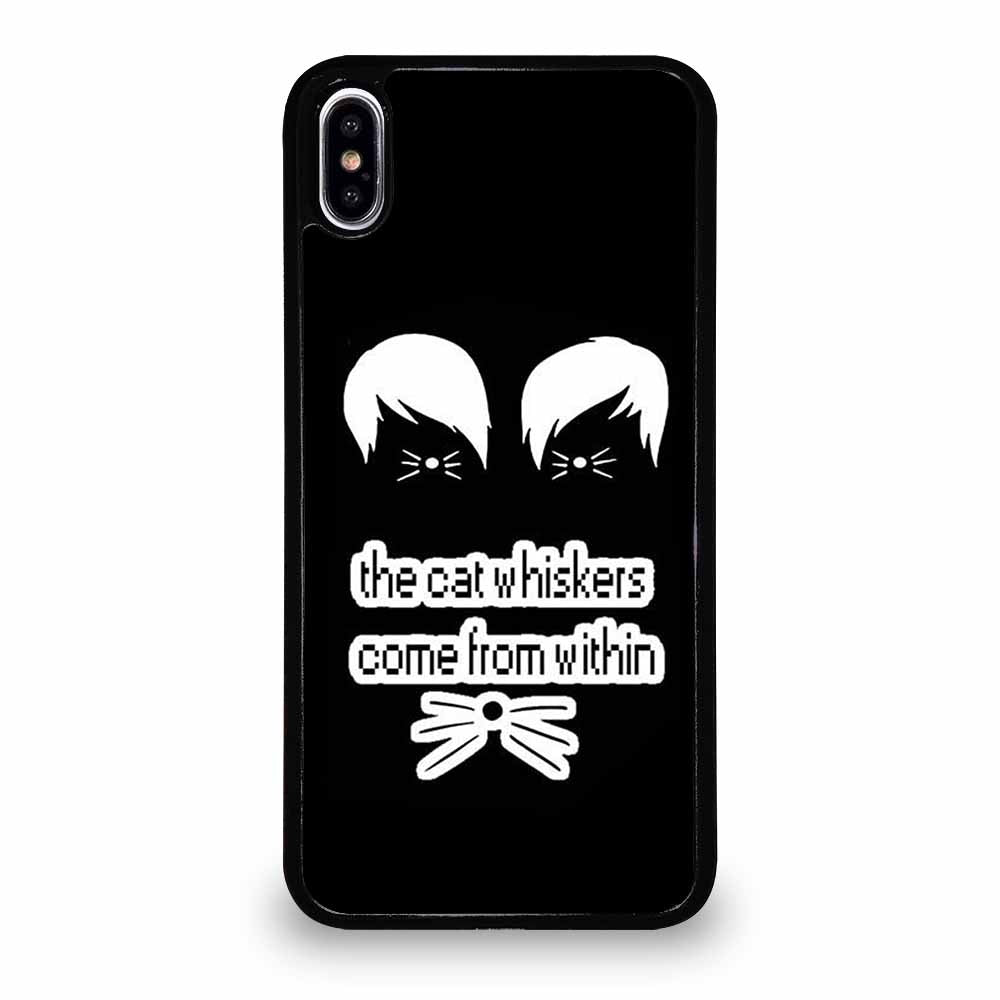 DAN AND PHIL CAT WHISKERS iPhone XS Max case
