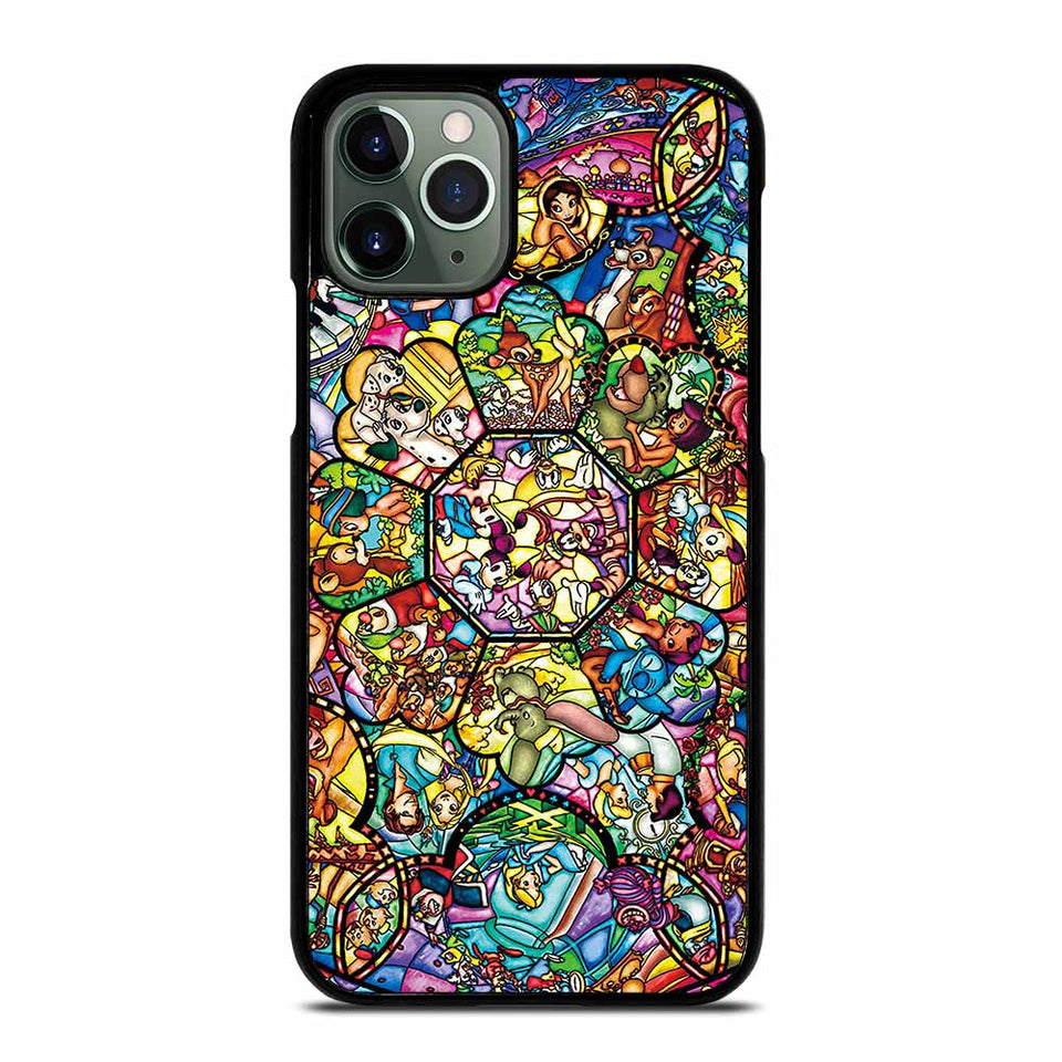DISNEY STAINED GLASS CHARACTERS iPhone 11 Pro Max Case