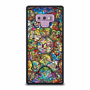 DISNEY STAINED GLASS CHARACTERS Samsung Galaxy Note 9 case