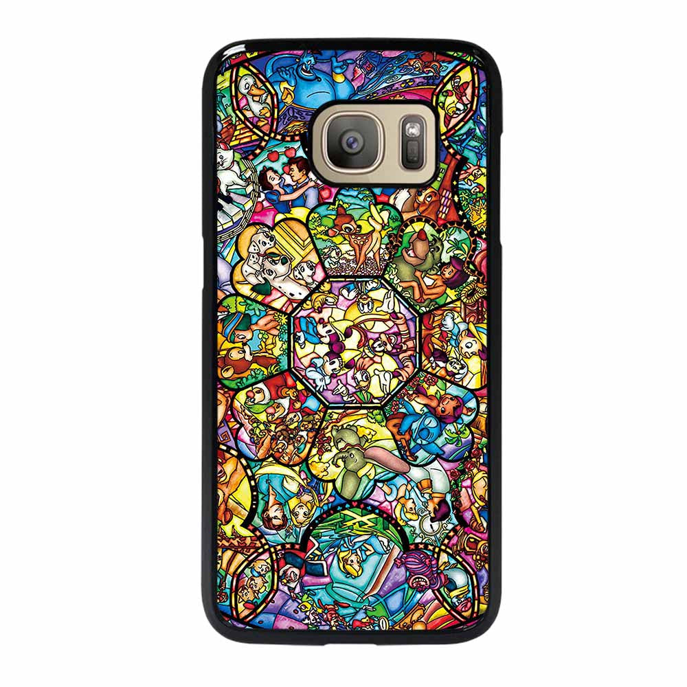 DISNEY STAINED GLASS CHARACTERS Samsung Galaxy S7 Case