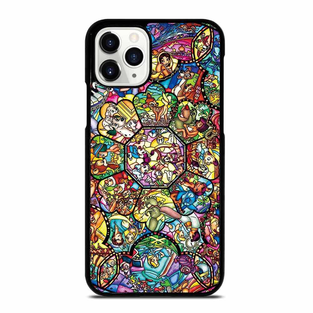 DISNEY STAINED GLASS CHARACTERS iPhone 11 Pro Case