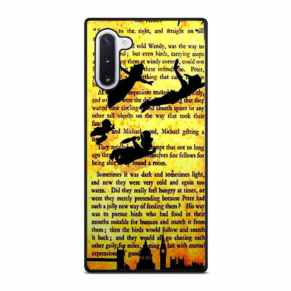 DISNEY TINKER BELL PETER PAN QUOTES Samsung Galaxy Note 10 Case