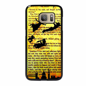 DISNEY TINKER BELL PETER PAN QUOTES Samsung Galaxy S7 Case