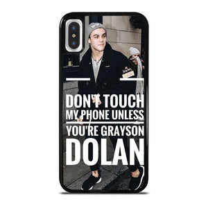 DOLAN TWINS GRAYSON iPhone X / XS case