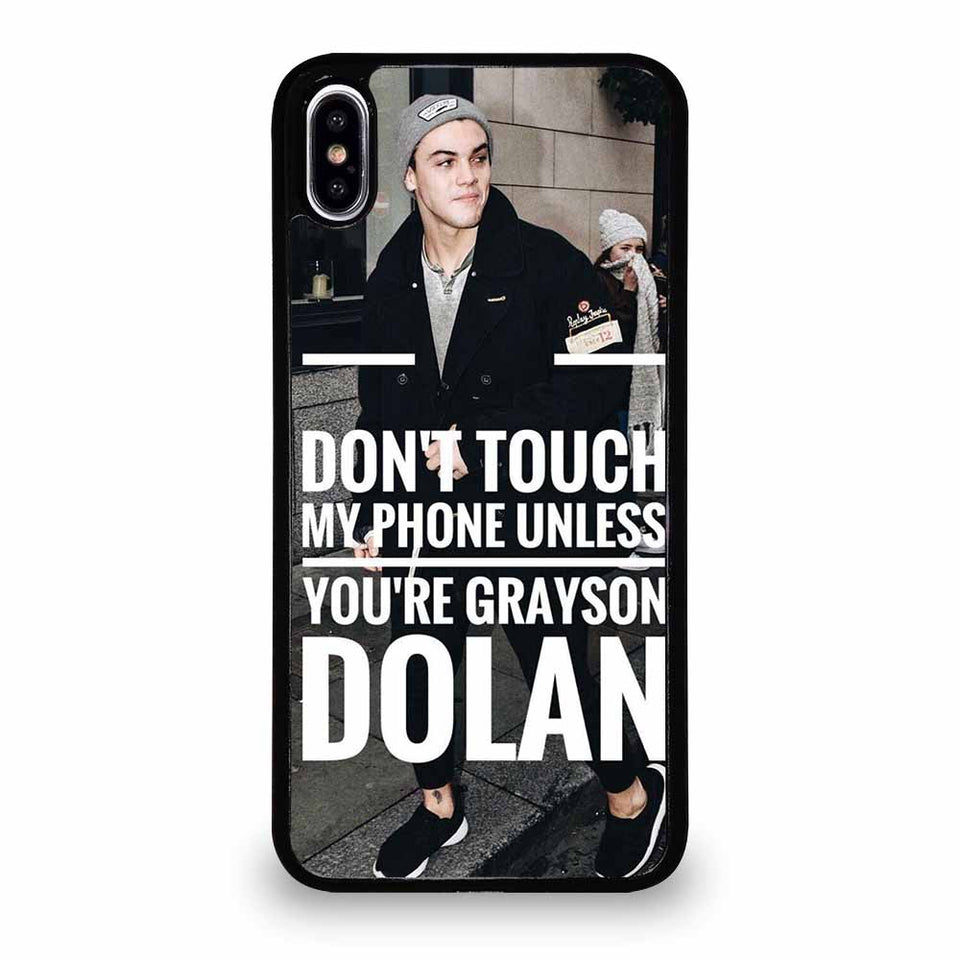 DOLAN TWINS GRAYSON iPhone XS Max case