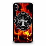 FIREFIGHTER FIREMAN FIRE RESCUE iPhone XS Max case