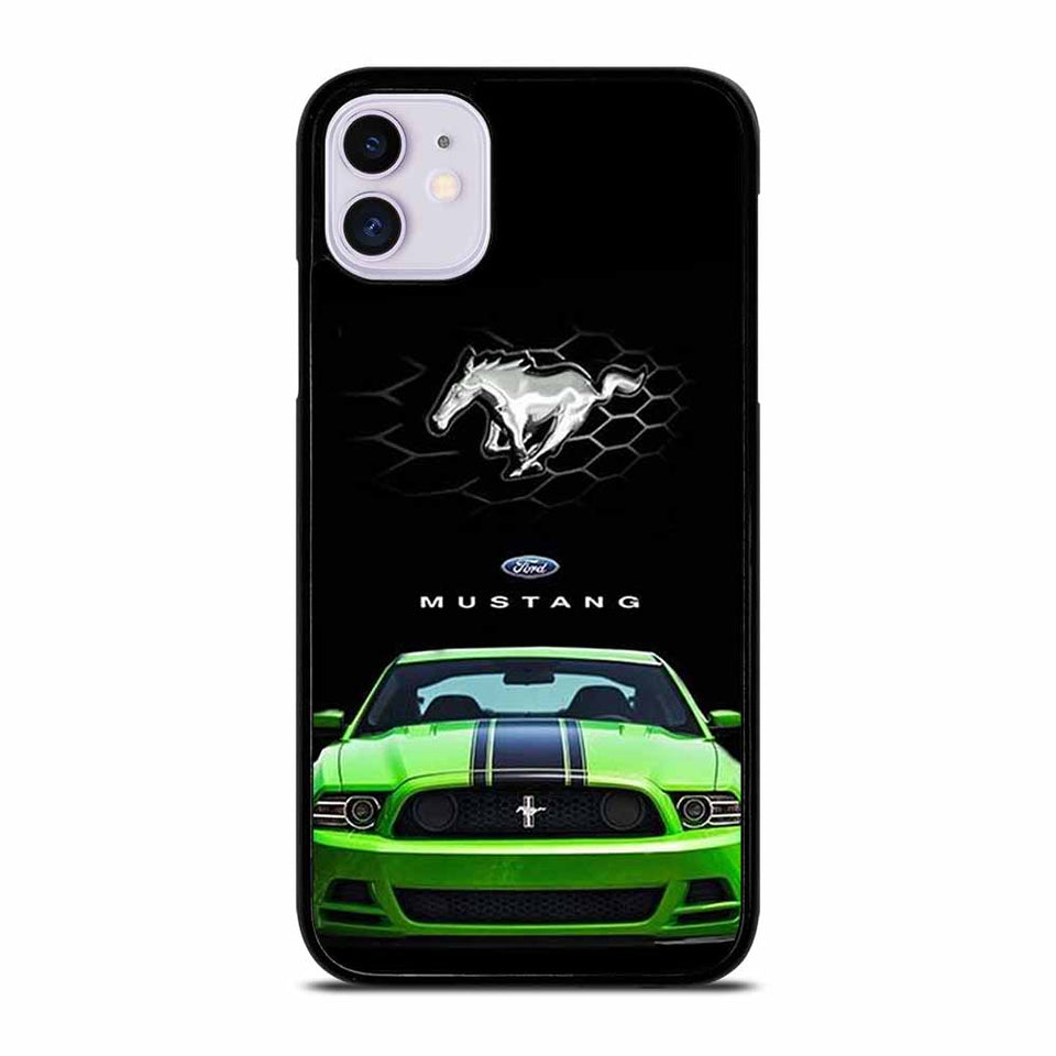 FORD MUSTANG GREEN iPhone 11 Case