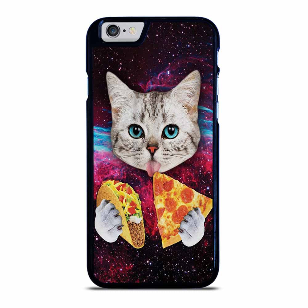 GALAXY CAT EATING PIZZA iPhone 6 / 6S Case