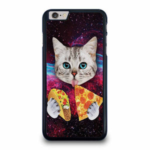 GALAXY CAT EATING PIZZA iPhone 6 / 6s Plus Case