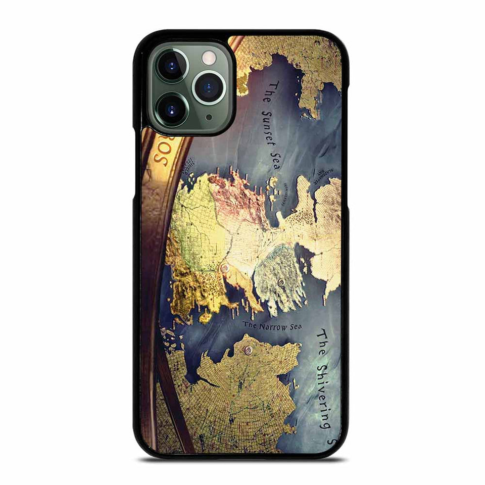 GAME OF THRONES ICE AND FIRE MAP iPhone 11 Pro Max Case