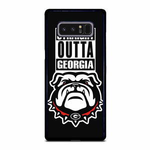 GEORGIA BULLDOGS UGA STRAIGHT OUTTA Samsung Galaxy Note 8 case