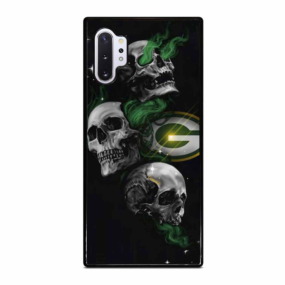 GREEN BAY PACKERS SKULL #1 Samsung Galaxy Note 10 Plus Case
